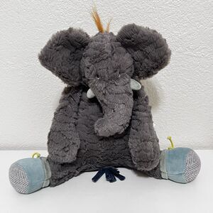Moulin Roty Le Roly Moulin Bazar Bo the Gray Elephant Plush 10"